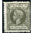King Alfonso XIII - Caribbean / Puerto Rico 1898 - 15