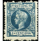 King Alfonso XIII - Caribbean / Puerto Rico 1898 - 2