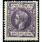 King Alfonso XIII - Caribbean / Puerto Rico 1898 - 40