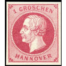 King Georg V - Germany / Old German States / Hannover 1859 - 1