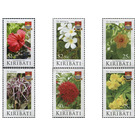 Kiribati Flowers - Micronesia / Kiribati 2017 Set