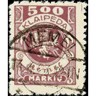 Klaipeda coat of arms - Germany / Old German States / Memel Territory 1923 - 500