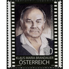 Klaus Maria Brandauer  - Austria / II. Republic of Austria 2018 - 80 Euro Cent