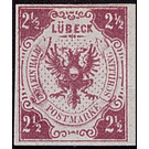 Lübeck coat of arms - Germany / Old German States / Lübeck 1859