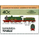 LA France Frenchmen Class 4-4-2 1903 British - Polynesia / Tuvalu, Nanumea 1984