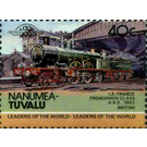 LA France Frenchmen Class 4-4-2 1903 British - Polynesia / Tuvalu, Nanumea 1984