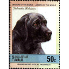 Labrador Retriever (Canis lupus familiaris) - Polynesia / Tuvalu, Nukulaelae 1985