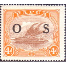 Lakatoi - Black overprint OS - Melanesia / Papua 1931 - 4