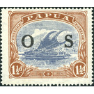 Lakatoi - Black overprint OS - Melanesia / Papua 1931