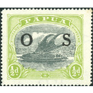 Lakatoi - Black overprint OS - Melanesia / Papua 1931