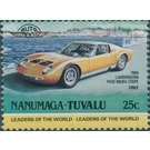 Lamborghini P400 Miura Coupe - Polynesia / Tuvalu, Nanumaga 1984