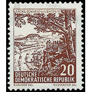 Landscapes and historical buildings  - Germany / German Democratic Republic 1961 - 20 Pfennig
