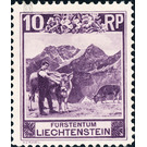 landscapes  - Liechtenstein 1930 - 10 Rappen