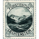landscapes  - Liechtenstein 1930 - 25 Rappen