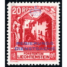 landscapes  - Liechtenstein 1932 - 20 Rappen