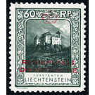 landscapes  - Liechtenstein 1932 - 60 Rappen