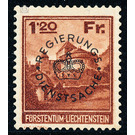 landscapes  - Liechtenstein 1933 - 120 Rappen