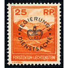 landscapes  - Liechtenstein 1933 - 25 Rappen