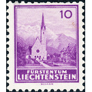 landscapes  - Liechtenstein 1934 - 10 Rappen