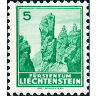 landscapes  - Liechtenstein 1934 - 5 Rappen