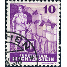 landscapes  - Liechtenstein 1937 - 10 Rappen