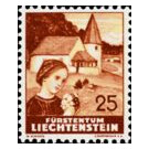 landscapes  - Liechtenstein 1937 - 25 Rappen