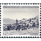 landscapes  - Liechtenstein 1944 - 10 Rappen