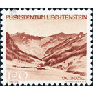 landscapes  - Liechtenstein 1944 - 120 Rappen