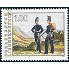 Last use of the military contingent  - Liechtenstein 1991 - 100 Rappen