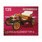 Laurin & Klement type A - Austria / II. Republic of Austria 2020 - 135 Euro Cent
