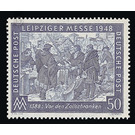 Leipzig Spring Fair 1948  - Germany / Western occupation zones / American zone 1948 - 50 Pfennig