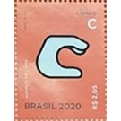 Letter C in Brazilian Sign Language - Brazil 2020 - 2.05