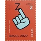 Letter Z in Brazilian Sign Language - Brazil 2020 - 2.05