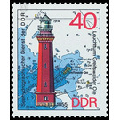 Lighthouses  - Germany / German Democratic Republic 1974 - 40 Pfennig