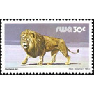 Lion (Panthera leo) - South Africa / Namibia / South-West Africa 1989 - 30