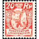 lock  - Liechtenstein 1926 - 20 Rappen