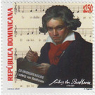 Ludwig van Beethoven, Composer, 250th Anniversary of Birth - Caribbean / Dominican Republic 2021