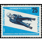 Luge World Championships, Friedrichroda (Thuringia)  - Germany / German Democratic Republic 1966 - 25 Pfennig