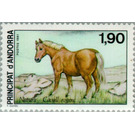 Mérens Pony (Equus ferus caballus)  - Andorra, French Administration 1987 - 1.90