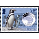 Magellan Penguin and Coin - South America / Falkland Islands 2020