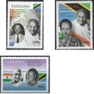 Mahatma Gandhi, 150th Birth Anniversary (2019) - East Africa / Tanzania 2019 Set