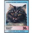 Maine Coon (Felis silvestris catus) - Polynesia / Tuvalu, Nanumea 1985