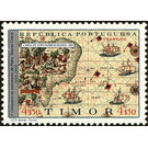 Map of Brasil - Timor 1968 - 4.50