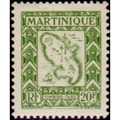 Map of the island - Caribbean / Martinique 1947 - 20