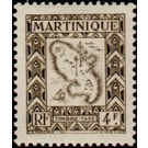 Map of the island - Caribbean / Martinique 1947 - 4