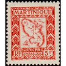Map of the island - Caribbean / Martinique 1947 - 5