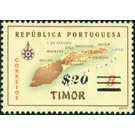 Map of Timor - Timor 1960 - 20