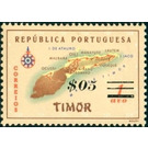 Map of Timor - Timor 1960 - 5