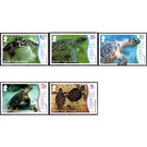 Marine Life Series I - Turtles - Caribbean / British Virgin Islands 2017 Set