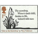 Mary Robinson "Ode To The Snowdrop" - United Kingdom 2020